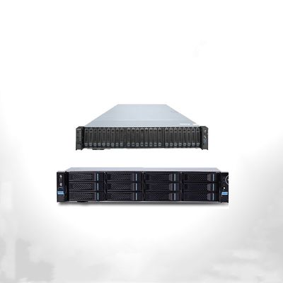 Xeon NF5280M6 INSPUR 2U Rackmount Server Penyimpanan RAM GPU Sistem Komputer
